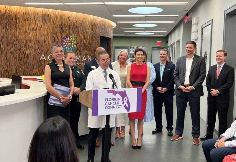 First Lady Casey DeSantis Announces Launch of Florida Cancer Connect at Ackerman Cancer Center